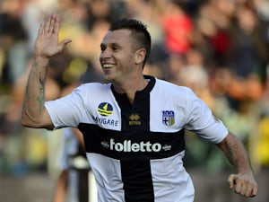Cassano delighted with Parma response