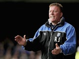 Gillingham manager Ronnie Jepson during the match against Southend on April 14, 2006