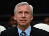 Newcastle manager Alan Pardew prior to kick-off in the match against Chelsea on November 2, 2013