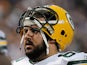 Green Bay Packers' Evan Dietrich-Smith looks on during the game against Minnesota Vikings on October 23, 2011