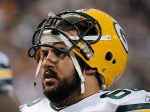 Green Bay Packers' Evan Dietrich-Smith looks on during the game against Minnesota Vikings on October 23, 2011