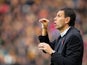 Sunderland's Manager, Gustavo Poyet during the Barclays Premier League match between Hull City and Sunderland at KC Stadium on November 02, 2013