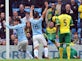 Half-Time Report: Man City put four past Norwich