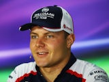 Valtteri Bottas of Finland and Williams attends the drivers press conference during previews for the Abu Dhabi Formula One Grand Prix at the Yas Marina Circuit on October 31, 2013