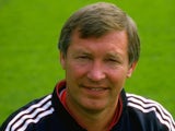 Manchester United manager Alex Ferguson poses for a photo in 1987