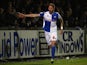Matt Harrold of Bristol Rovers celebrates scoring during the FA Cup First Round match between Bristol Rovers and York City at Memorial Stadium on November 8, 2013