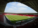 A general view of Doncaster Rovers's Keepmoat Stadium on April 5, 2007