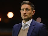 Oldham manager Lee Johnson looks on during the Sky Bet League One match between Wolverhampton Wanderers and Oldham Athletic at Molineux on October 22, 2013