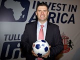Niall Quinn Director of International Development Sunderland AFC attends the launch of 'Invest in Africa' on January 24, 2012