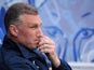 Leicester City manager Nigel Pearson looks on ahead of the Championship playoff semi-final against Watford on May 9, 2013
