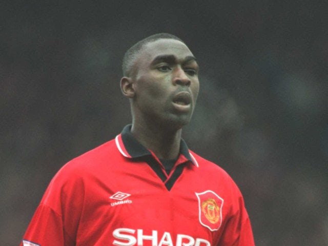 andy cole manchester united jersey