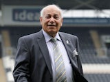 Hull City chairman Assem Allam looks on prior to the Barclays Premier League match between Hull City and Norwich City at the KC Stadium on August 24, 2013