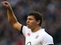 Ben Youngs of England gestures during the QBE International match between England and Australia at Twickenham Stadium on November 2, 2013