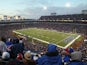 A view inside Ralph Wilson Stadium during a football game between the Washington Redskins and the Buffalo Bills on October 19, 2003
