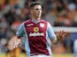Aston Villa's Ciaran Clark in action against Hull during their Premier League match on October 5, 2013