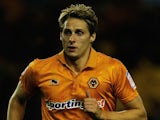 David Edwards of Wolverhampton Wanderers in action during the npower Championship match between Wolverhampton Wanderers and Barnsley at Molineux on August 21, 2012