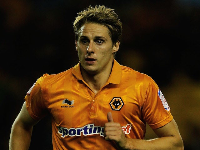 David Edwards of Wolverhampton Wanderers in action during the npower Championship match between Wolverhampton Wanderers and Barnsley at Molineux on August 21, 2012