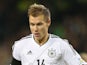 Holger Badstuber in action for Germany against the Republic of Ireland on October 12, 2012.