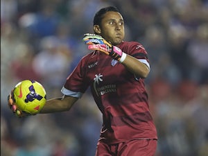 Navas pleased with point