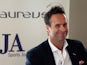 Michael Vaughan, former England cricket captain, talks to the assembled media as he attends an SJA Brunch sponsored by Laureus on July 4, 2013