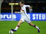 Philipp Lahm in action for Germany against Italy on November 15, 2013.