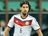 Sami Khedira in action for Germany against Italy on November 15, 2013.