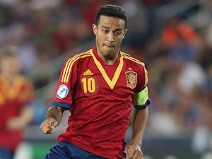 Pedro strike gives Spain victory