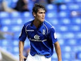 Will Packwood of Birmingham in action during the npower Championship match between Birmingham City and Charlton Athletic at St. Andrews Stadium on August 18, 2012