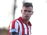 Andrew Boyce of Lincoln City in action during the FA Cup with Budweiser Second Round match at Sincil Bank Stadium on December 1, 2012