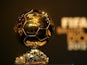 A general shot of the Ballon d'Or trophy on January 7, 2013