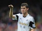 Ben Davies of Swansea City in action during the Barclays Premier League match between Crystal Palace and Swansea City at Selhurst Park on September 22, 2013