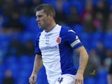 Birmingham City's Paul Robinson in action during the Sky Bet Championship match between Birmingham City and Charlton Athletic at St Andrews Stadium on November 02, 2013
