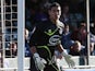 Neil Etheridge of Bristol Rovers in action during the npower League Two match between Bristol Rovers and Northampton Town at Memorial Stadium on October 6, 2012