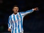 Oliver Norwood of Huddersfield Town during the npower Championship match between Huddersfield Town and Brighton & Hove Albion at the John Smith's Stadium on November 17, 2012