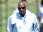General manager Ozzie Newsome after a practice during the Baltimore Ravens rookie camp on May 5, 2013
