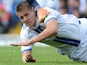 Scott Wooton of Leeds United challenges Andrew Shinnie of Birmingham City during their Sky Bet Championship match between Leeds United and Birmingham City on October 20, 2013