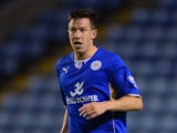 Sean St Ledger in action during the Barclays U21 Premier League match between Leicester City U21 and Blackburn Rovers U21 at The King Power Stadium on November 4, 2013