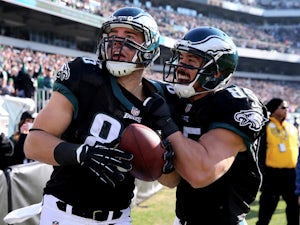 Half-Time Report: Eagles in control against Cardinals
