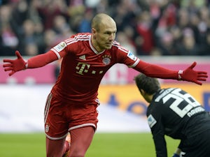 Robben ruled out for six weeks