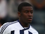 Donervon Daniels of West Bromwich Albion in action during the pre season friendly match between Rochdale and West Bromwich Albion at Spotland Stadium on July 26, 2011
