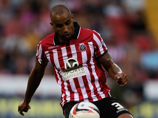 Marcus Williams of Sheffield United in action during the Sky Bet League One match between Sheffield United and Notts County at Bramall Lane on August 02, 2013