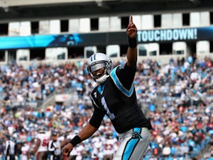 Newton gives Panthers half-time lead