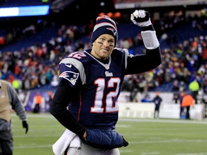 Brady happy with receivers
