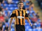 Hull's Alex Bruce in action against Peterborough during a friendly match on July 29, 2013