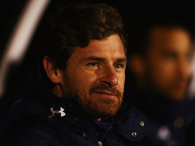 Tottenham manager Andre Villas-Boas looks on against Fulham during their Premier League match on December 4, 2013 