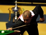 Barry Hawkins of England in action against Ricky Walden of England during the Semi Final match of the Betfair World Snooker Championship at the Crucible Theatre on May 4, 2013