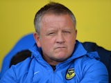 Manager Chris Wilder of Oxford United during the Sky Bet League Two match between Oxford United and Southend United at Kassam Stadium on October 05, 2013