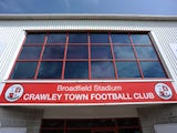 An external general view of the Broadfield Stadium before the pre season friendly match between Crawley Town and Crystal Palace at Broadfield Stadium on July 27, 2013