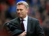 Man United manager David Moyes prior to kick-off against Newcastle on December 7, 2013