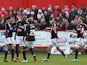 Bristol City's Jay Emmanuel-Thomas celebrates with teammates after scoring the opening goal against Tamworth during their FA Cup second round match on December 8, 2013